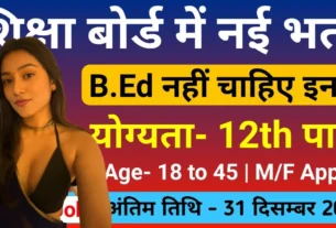 Education Department Bharti 2026 for 12th Pass & Graduate