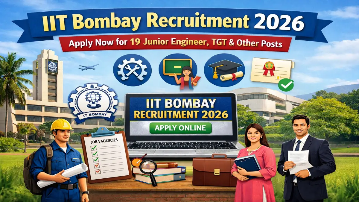 IIT Bombay Staff Vacancy 2026 Notification