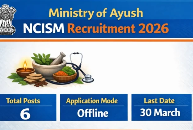 Ministry of Ayush NCISM Recruitment 2026 (1)