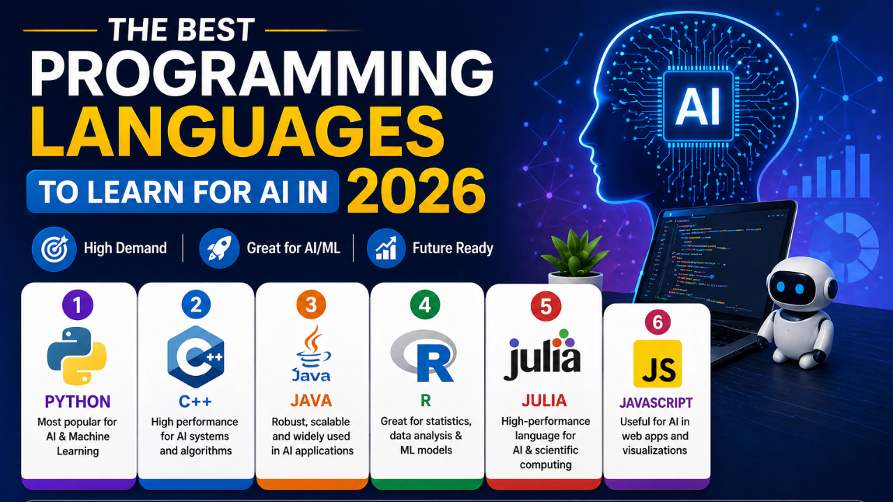 The Best Programming Languages to Learn for AI in 2026